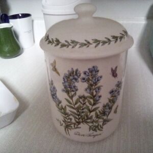 Maruni Floral Ceramic Jar with Lid